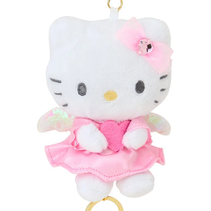 Sanrio Hello Kitty Mascot holder with reel (angel)
