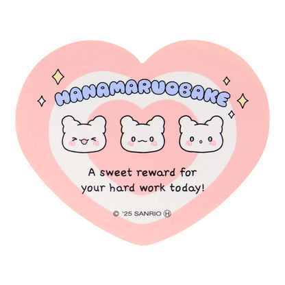 Sanrio Hanamaruobake Set of 2 stickers (Pastel Sweets Pop)