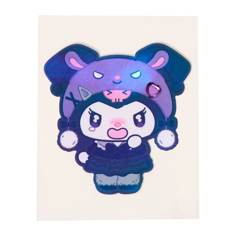 Sanrio Kuromi Sticker Set Casual (Black Kuromi Mode)