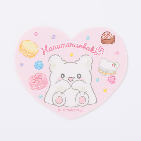 Sanrio Hanamaruobake (I love sweets) Pink Sticker