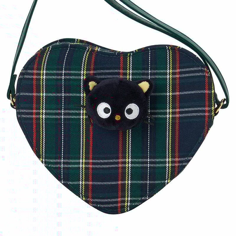Sanrio Chococat Heart Pochette bag (Tartan)