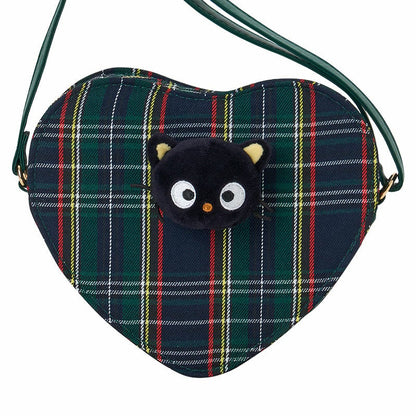 Sanrio Chococat Heart Pochette bag (Tartan)