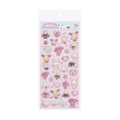 Sanrio Characters  Kirafuchi resin filling Sticker (Heisei Usagi)