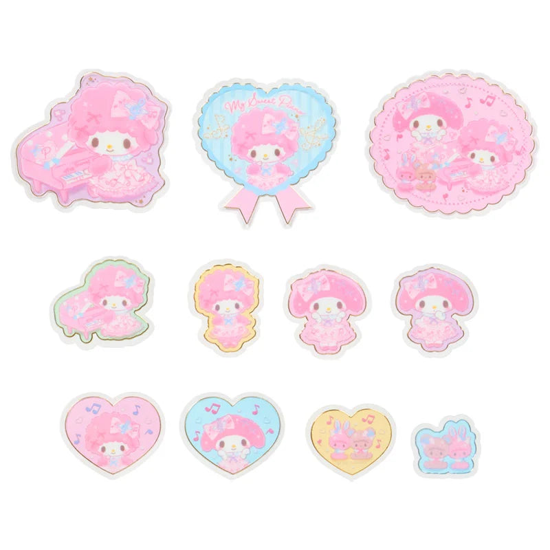 Sanrio My Sweet Piano Sticker Set (Piano’s Dressed Up Piano Recital)