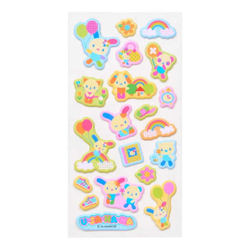 Sanrio Usahana Puffy Sticker