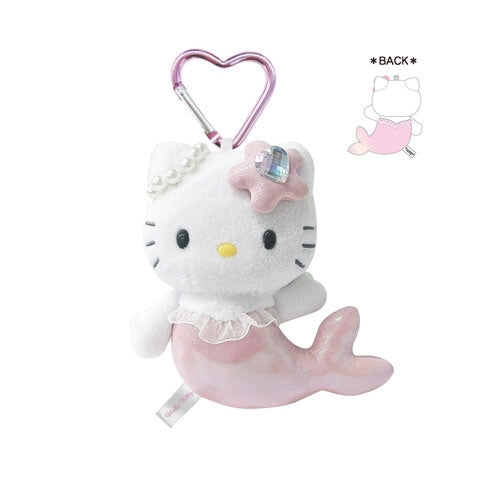 Sanrio Hello Kitty Fantasy Mascot Keychain Mermaid (Pink)
