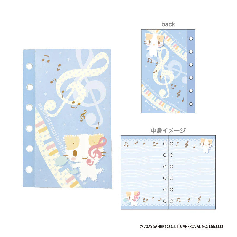[PREORDER] Sanrio Mashumaromitaina fuwa fuwa nyanko Sticker Book