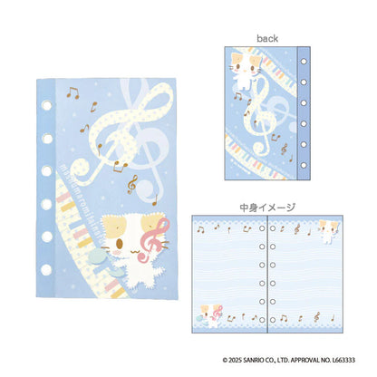[PREORDER] Sanrio Mashumaromitaina fuwa fuwa nyanko Sticker Book