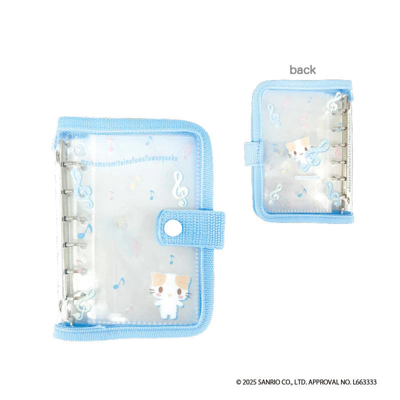 [PREORDER] Sanrio Mashumaromitaina fuwa fuwa nyanko Sticker Binder