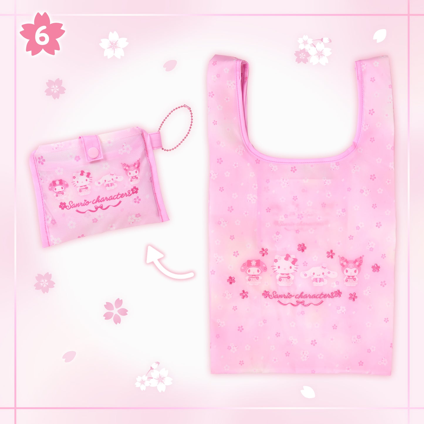 Sanrio Eco bag (Cherry Blossom)
