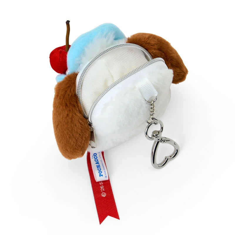 Sanrio Pochacco Pouch with carabiner (sweet cakes collection)