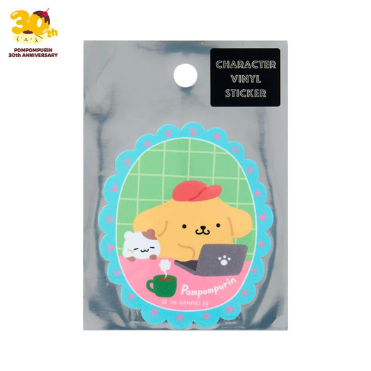 Sanrio Pompompurin Sticker (Green)