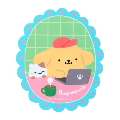 Sanrio Pompompurin Sticker (Green)