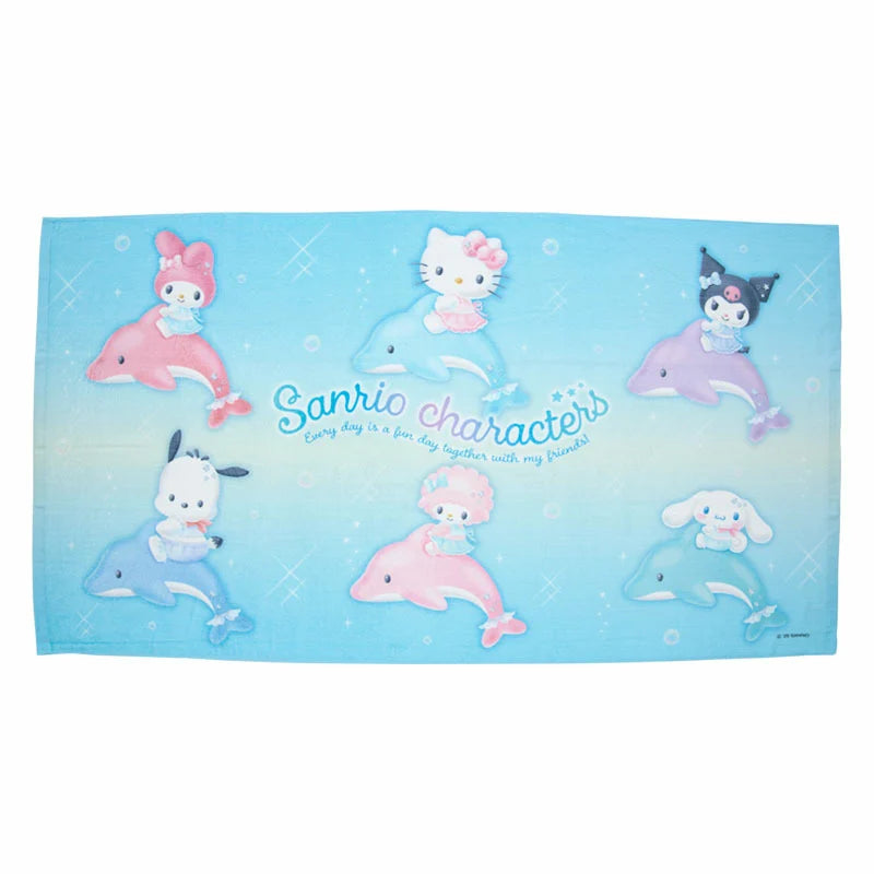 Sanrio Bath Towel (Shiny Dolphin)