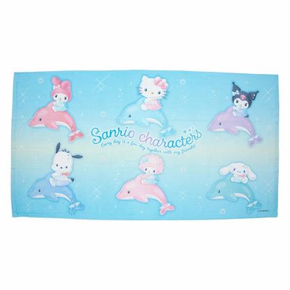 Sanrio Bath Towel (Shiny Dolphin)