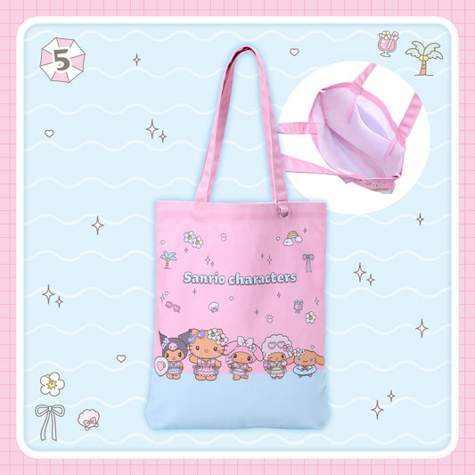 Sanrio Totebag (Kirameki Summer Pool)