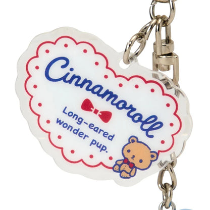 Sanrio Cinnamoroll Keyholder (with Mr. Bear)