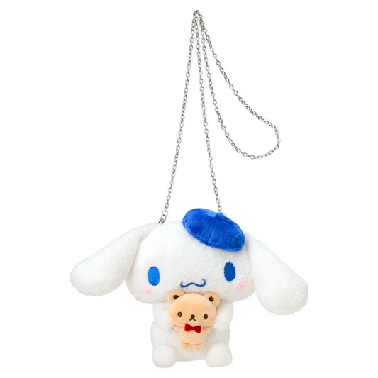 Sanrio Cinnamoroll Character-shaped shoulder bag (with Mr. Bear)
