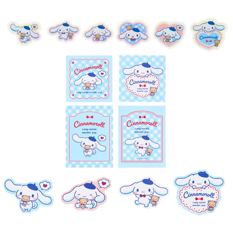 Sanrio Cinnamoroll Sticker Set (with Mr. Bear)