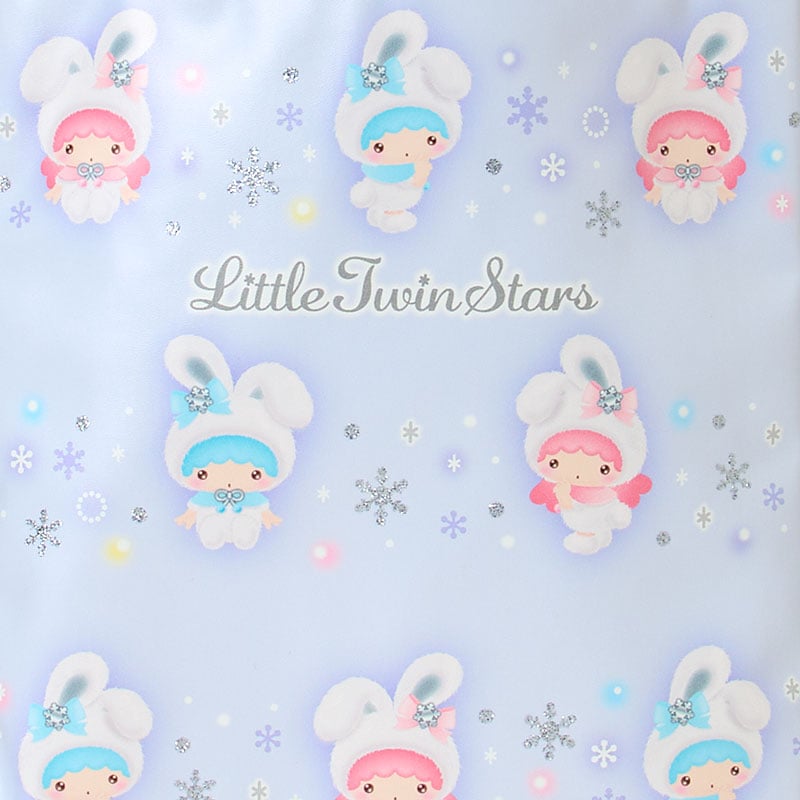 Sanrio Little Twin Stars Carrying Bag (Snow Rabbit)
