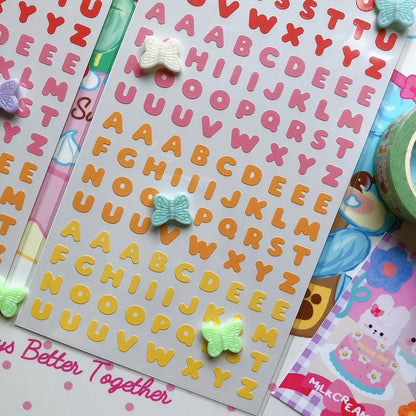 Alphabet Sticker