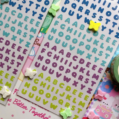 Alphabet Sticker