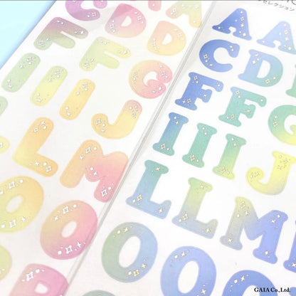 Big Alphabet Sticker