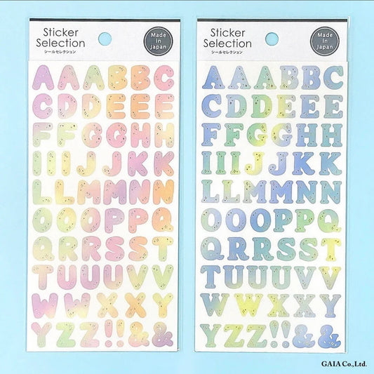 Big Alphabet Sticker