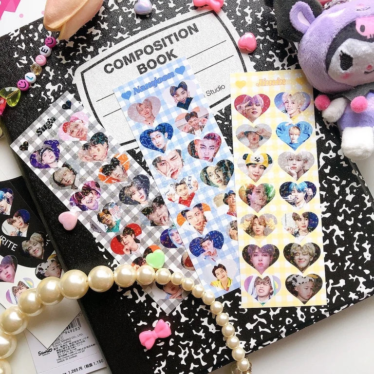 BTS Heart Sticker
