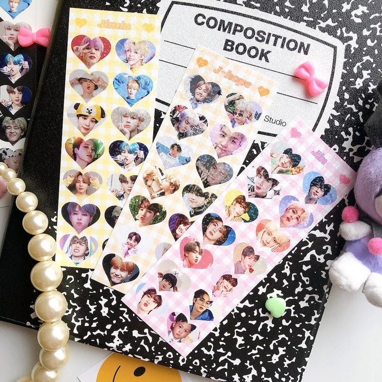BTS Heart Sticker