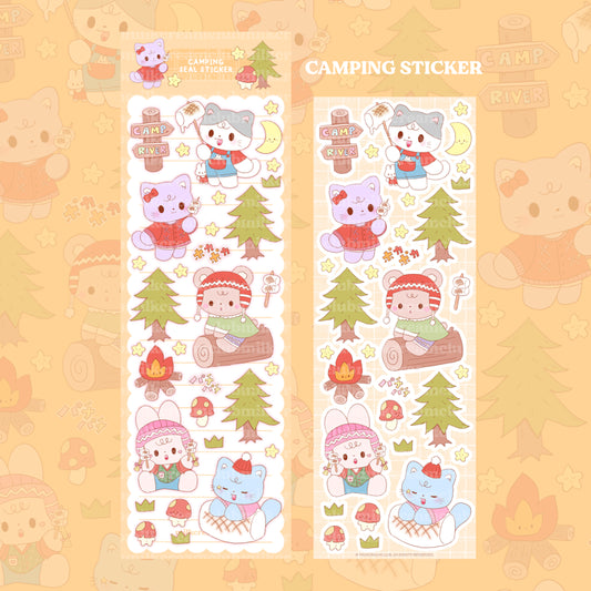 Camping Sticker