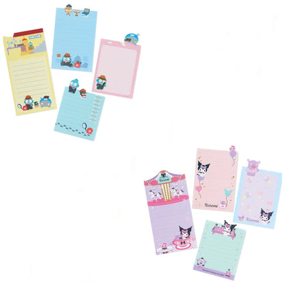 Sanrio Friend's memo Pad