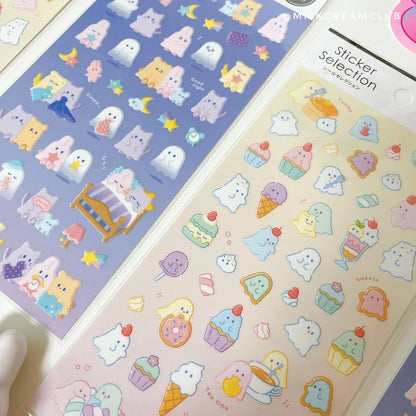 Cute ghost Sticker