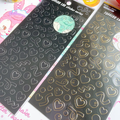 Heart Deco Sticker