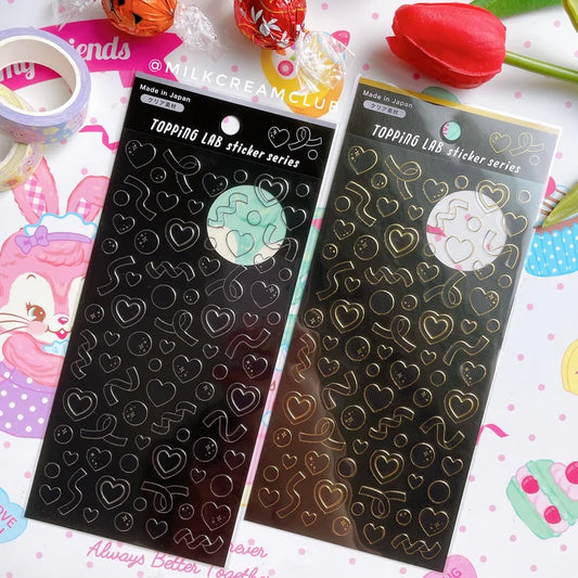 Heart Deco Sticker