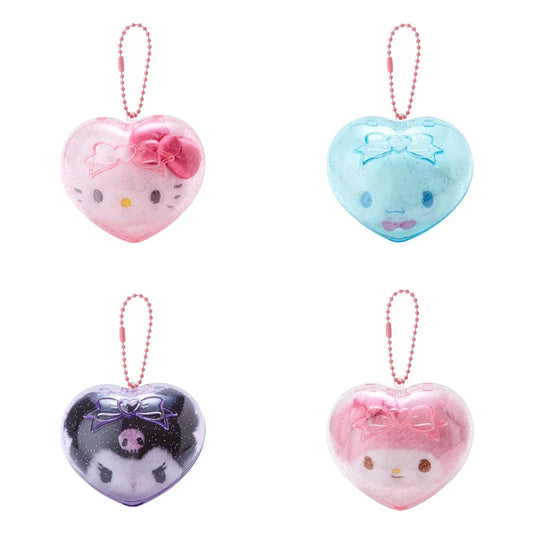Mascot holder with case (clear and plump 3D)
