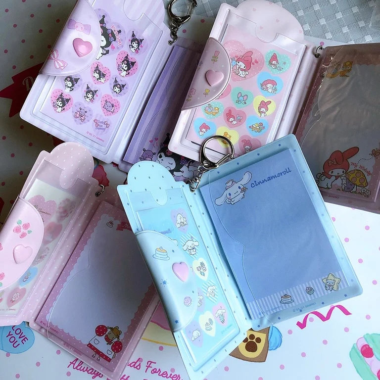 Photo Card Case (with stickers and memos)