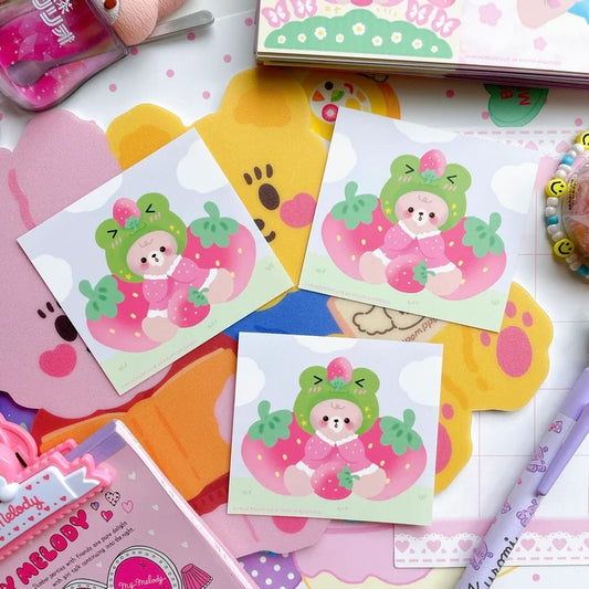 Poku The Frogberry Sticker (Big Size)