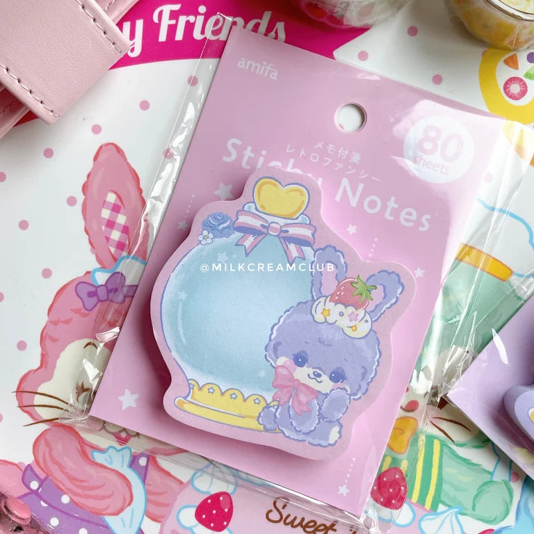 Retro Fancy Sticky Notes