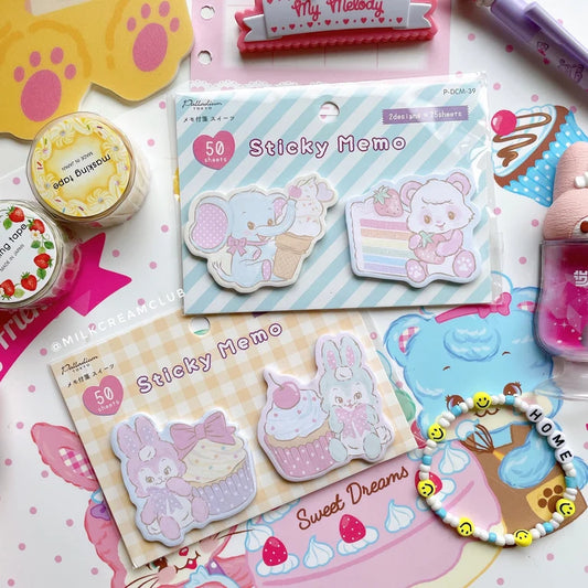 Retro Marchen Sticky Memo
