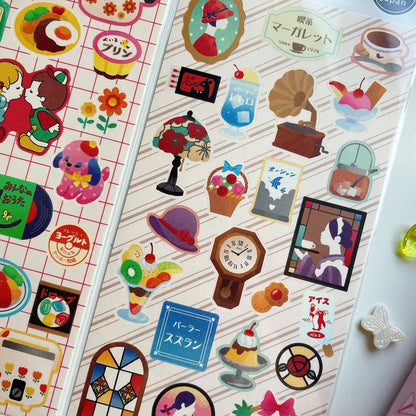Retro Room/Cafe Sticker