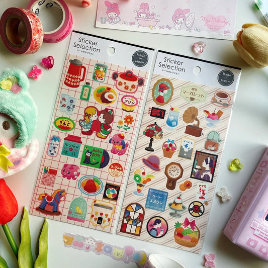 Retro Room/Cafe Sticker