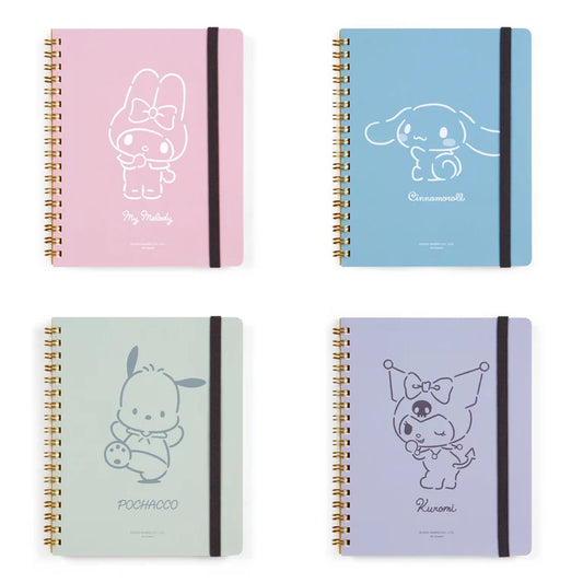 Sanrio Ring notebook (calm color)