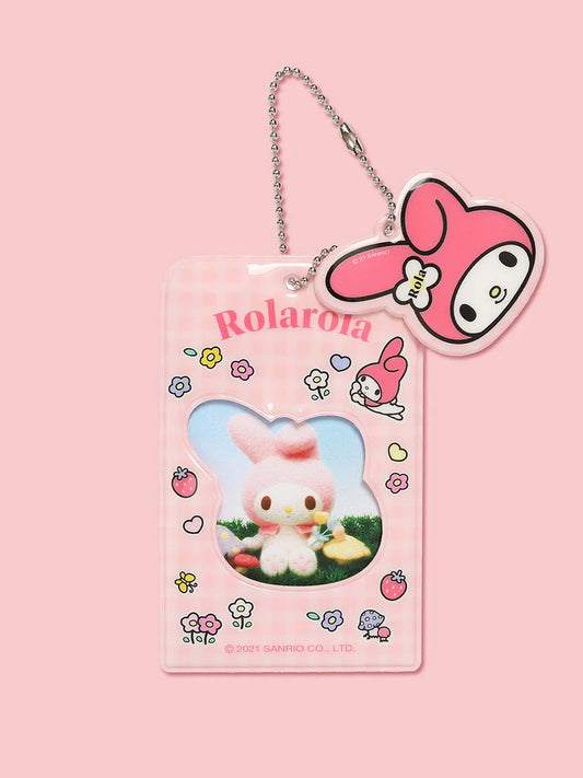 rolarola × my melody photocard holder (Pink)