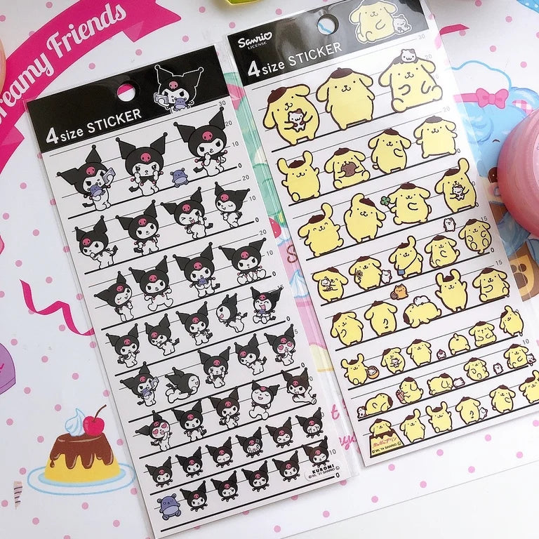 Sanrio 4Size Sticker