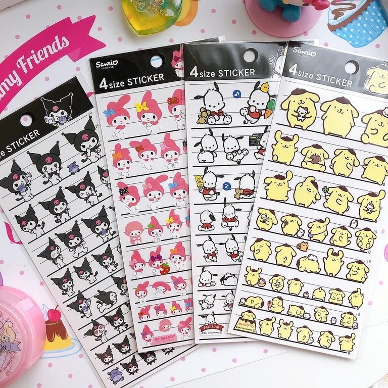 Sanrio 4Size Sticker