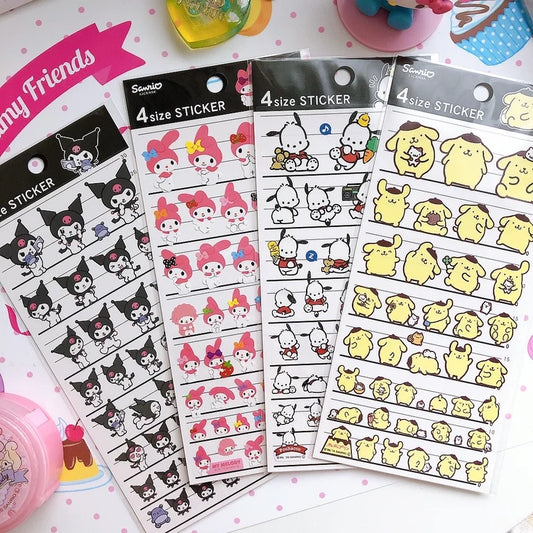 Sanrio 4Size Sticker