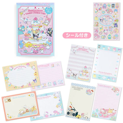 Sanrio Characters 8 Design Memo Pad