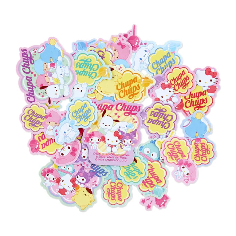 Sanrio Characters Seal set (Chupa Chups collaboration design)