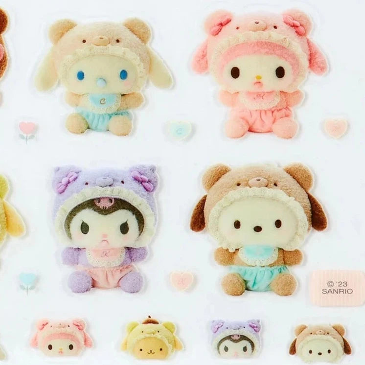 Sanrio Characters  Sticker (Latte Kuma Baby)